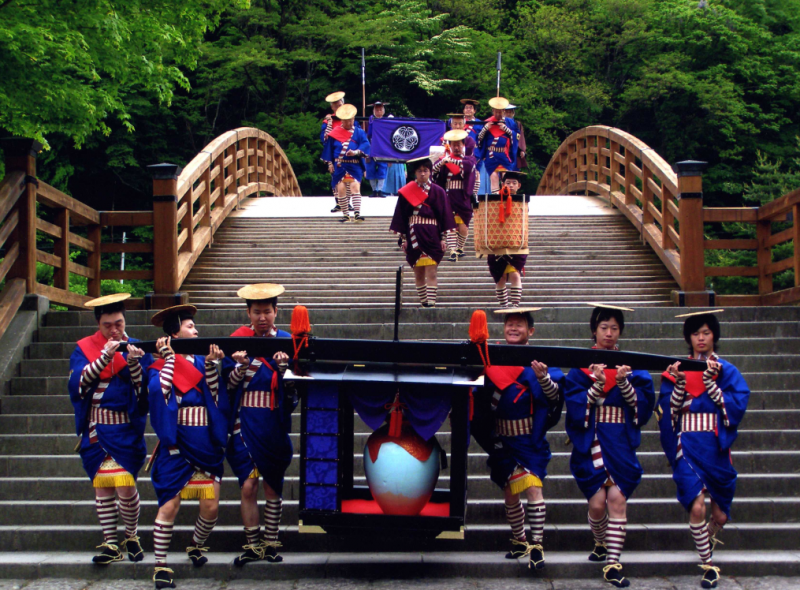 木曽漆器祭・奈良井宿場祭