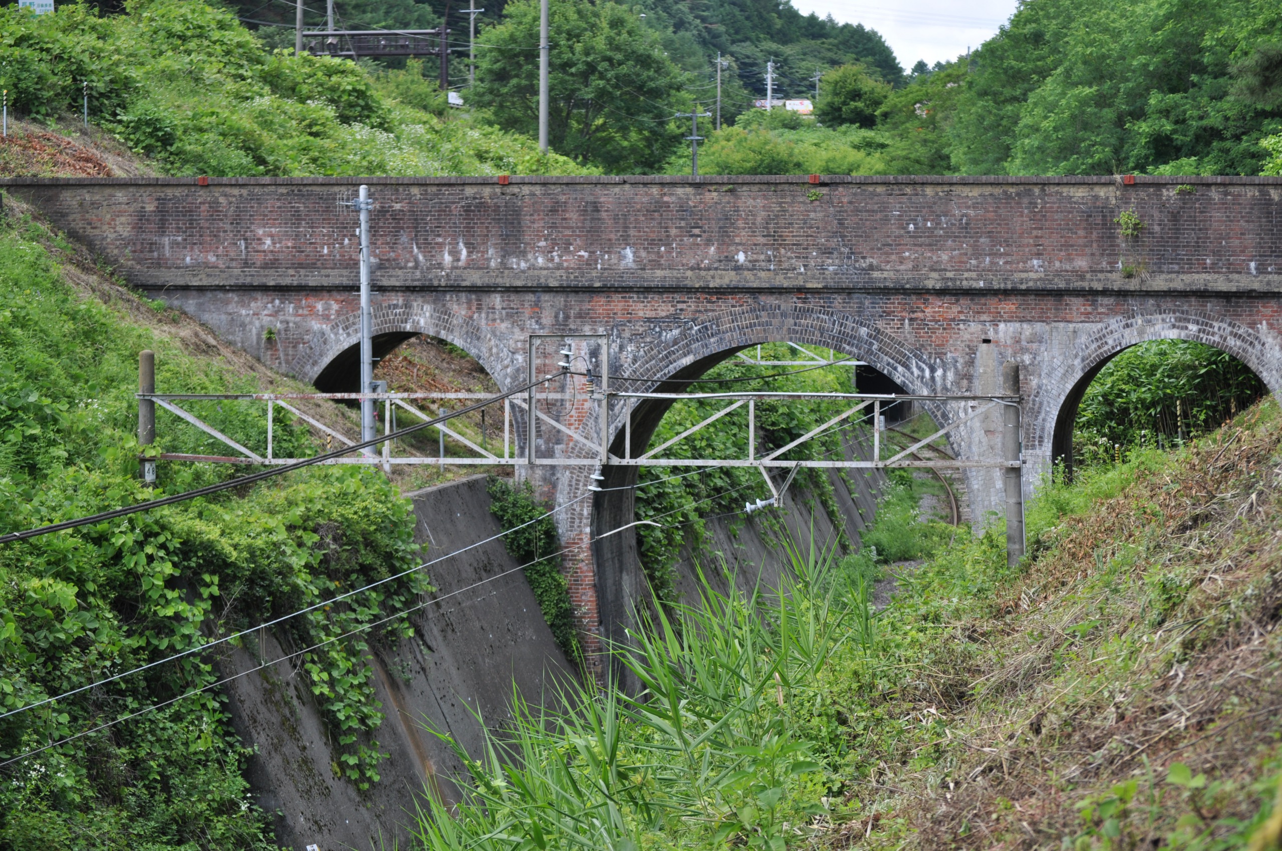 蔵造川の水路橋(めがね橋)